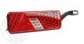 TruckerShop FULL LED hátsó lámpa 6 funkciós háromszögp.+sz.jelző JOBB