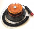 TruckerShop LED sárga villogó 12/24V mágneses alacsony