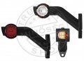 TruckerShop Foncsoros LED gumilámpa 12/24V hosszú ferde (P/F/S) BAL