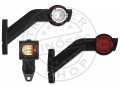 TruckerShop Foncsoros LED gumilámpa 12/24V hosszú ferde (P/F/S) JOBB