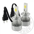 TruckerShop LED fényszóró izzó H7 12/24V Párban