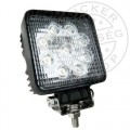 TruckerShop Munkalámpa 9 LED-es (110x110mm) 10-80V terítő fény