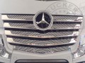 TruckerShop Mercedes Actros MP4 / MP5 inox hűtőrács dísz szett széles fülke