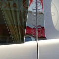 TruckerShop Scania inox ajtódísz PÁRBAN dombornyomott