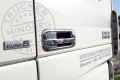 TruckerShop DAF XF95/105 inox ajtókilincs dísz párban DOMBORNYOMOTT