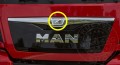 TruckerShop MAN embléma hűtőrácsra (új)