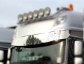 TruckerShop DAF XF 105 inox napvédő magas fülke