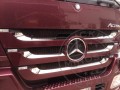 TruckerShop Mercedes Actros MP3 Megaspace inox hűtőrács felső dísz szett