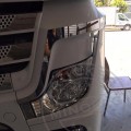 TruckerShop Mercedes Actros MP4 / MP5 inox fényszóró dísz