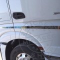 TruckerShop Mercedes Actros MP4 / MP5 inox díszcsík ajtóra és oldalra párban
