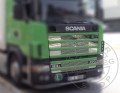 TruckerShop Scania L inox hűtőrács szett