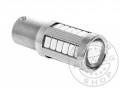 TruckerShop LED IZZÓ 12V BA15s PIROS 21W CANBUS