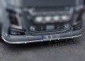 TruckerShop Volvo Euro6 inox lökhárító konzol EGYENES