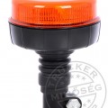 TruckerShop LED sárga villogó 12/24V csőre, flexi ECO