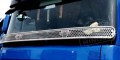 TruckerShop Daf XF106 inox díszrács a szélvédő aljára