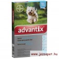 Advantix Advantix Spot-On 4-10kg közötti kutya számára 1ml 1 pipetta