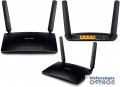 TP-Link TL-MR6400 3G/4G router, N-es, USB 2.0, 2.4GHz, 300Mbps, 1 WAN/LAN, 3 LAN, 4 antenna, 12VDC.