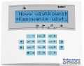 Satel INT-KLCDL-BL LCD kezelő INTEGRA központokhoz, kék háttérfény és kijelző