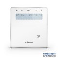 Satel INT-KWRL-WSW Vezeték nélküli LCD kezelő INTEGRA központokhoz; kártyaolvasóval és lenyíló billentyűzetvédővel