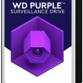 WesternDigital Western Digital WD40PURZ WD Purple, 4 TB biztonságtechnikai merevlemez, 24/7 alkalmazásra