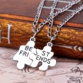 Best Friends nyaklánc - Puzzle medálos barátság nyaklánc