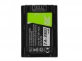 Green Cell Digitális kamera akkumulátor Sony DCR-DVD506E DCR-DVD510E HDR-CX116E HDR-CX130 HDR-CX155E HDR-UX9E 7.4V 3300mAh
