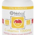 Bioheal C-vitamin 1000 mg + Acerola cseresznye kivonat, 70 db