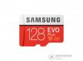 Samsung EVO Plus 128GB microSDXC UHS-I U3 100MB/s Full HD & 4K UHD Memóriakártya adapterrel (MB-MC128GA)