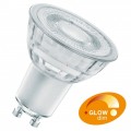 Osram GU10 LED GlowDim 4,6W 350lm 2200-2700K melegfehér, szabályozható 36° - 50W izzó helyett