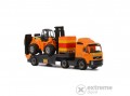 Polesie Volvo kamion targoncával és építőkockákkal 89,5 cm