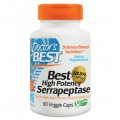 Doctor s Best Szerrapeptáz serrapeptase enzim, nagy dózisú, 90 db