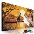 ArtGeist sp. z o o. Kifestő - Giraffe at Sunset
