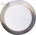 Greenlux LED lámpa FENIX kör INOX keret 12W Természetes fehér