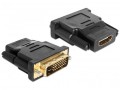 Delock adapter DVI 24+1 apa > HDMI anya (65466)