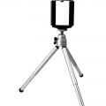 Innotech teleszkópos állvány (tripod) akciókamerákhoz és kisebb fényképezőgépekhez, kamerákhoz (1/4" szabvány csatlakozás) + Állítható telefon tartó