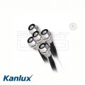 Kanlux OYO 5LED-CW 5db 12V-os vízálló (IP68) LED krómozott foglalattal
