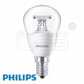 Philips LED E14 5.5W CorePro LEDluster 5.5-40W E14 827 P45 CL 470 lm 2700K clear kisgömb 8718696454831