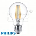 Philips LED E27 7W Filament Classic LEDBulb 827 A60 CL 2700K 8718696742730