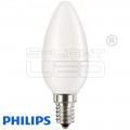 Philips LED E14 5.5W PILA 5,5-40W 2700K ND FR 827 B35 GYERTYA