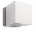 Philips 331781716 Homroo beltéri fali lámpa (nikkel) 1x60W 230V