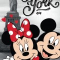 Minnie Disney törölköző fürdőlepedő New York