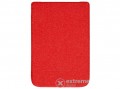 POCKETBOOK Touch Lux 4/Lux 2 ebook olvasó tok, piros