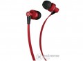SENCOR SEP 300 beépített mikrofonos fülhallgató, piros