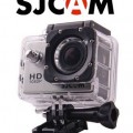 SEC-CAM SJCAM SJ4000, akciókamera, sportkamera, EREDETI gyári modell, FULL HD (1080p, 2MP): 30fps videó, 12MP kép, vízálló tok, 170°, színes LCD, OSD, akkuval, alap felsz. készlettel - GYÁRI EREDETI - EZÜST