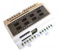 Satel INTIORS 35 mm-es DIN-RAIL sínre szerelhető ki- és bementi bővítő, INTEGRA és CA64P riasztóközponthoz