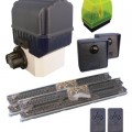 Proteco KIT-LASER5 - tolókapu kit, 1db LASER5 tolókapu motor, 1db Q60S vezérlés, beépített fixkódos 434 Mhz rádióvevővel