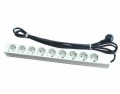 identivision ICR-RCD0919, 19&#039;&#039; hálózati elosztó, dugalj