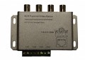 identivision ICA-BP4, 4 csatornás passzív video balun, analóg kamerákhoz