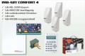 Inim IMB-ABY COMFORT 4 riasztó szett ABL-510M-KIT + fémdoboz + trafó+ 4 db IMB-XIR200H