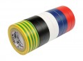 Tracon TRAC.SZIG.SZ.10 PVC szigetelőszalag, 10mx19mm,